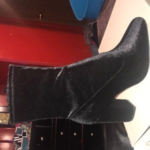 Velvet Suede Booties